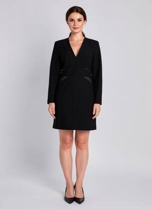 Rochie scurtă negru MORGAN femeie