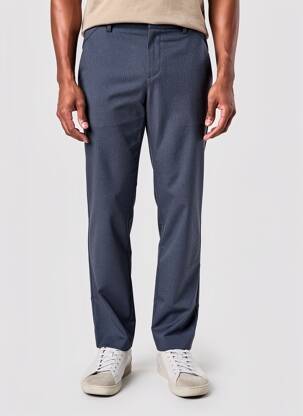 Pantalon drept albastru PLAIN bărbat