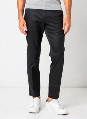 Pantalon slim negru MANGO bărbat