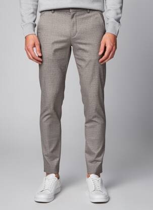Pantalon slim gri PLAIN bărbat