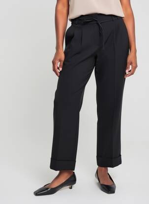 Pantalon drept negru OPUS femeie