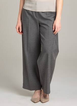 Pantalon drept gri MANGO femeie
