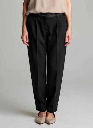 Pantalon drept negru VERO MODA femeie
