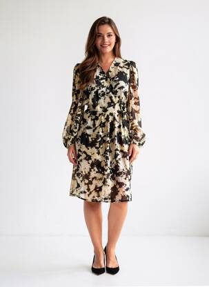 Rochie lungă negru VILA femeie