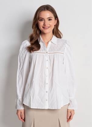 Cămașă alb VERO MODA femeie