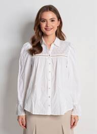 Cămașă alb VERO MODA femeie