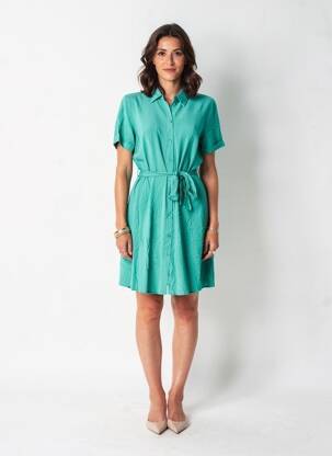 Rochie scurtă verde VILA femeie
