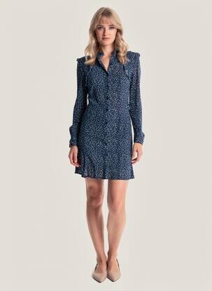 Rochie scurtă albastru CLOUDS OF FASHION femeie
