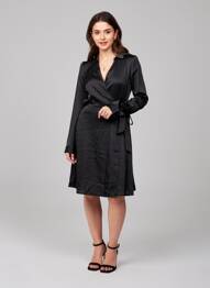 Rochie midi negru VERO MODA femeie