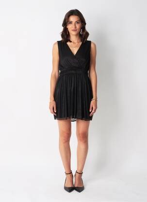 Rochie scurtă negru NAF NAF femeie