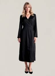 Rochie lungă negru ONLY femeie