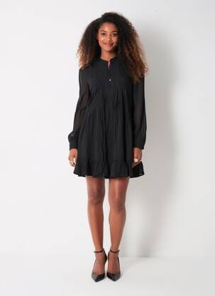 Rochie scurtă negru MANGO femeie