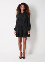 Rochie scurtă negru MANGO femeie