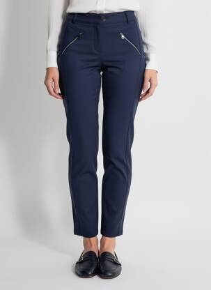 Pantalon slim albastru STREET ONE femeie