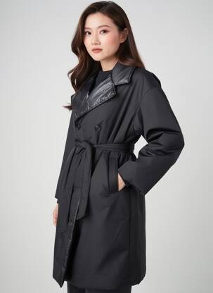 Geacă matlasată negru ASTRID BLACK LABEL femeie