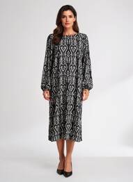 Rochie midi negru FREE/QUENT femeie