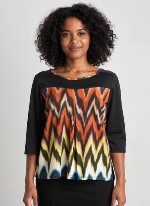 Pulover negru MULTIPLES femeie