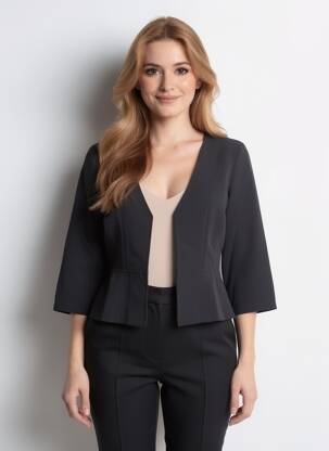 Jachete casual negru MULTIPLES femeie