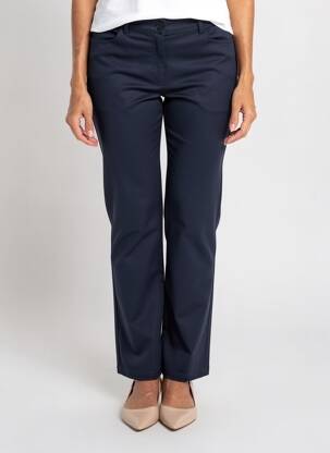 Pantalon drept albastru MULTIPLES femeie