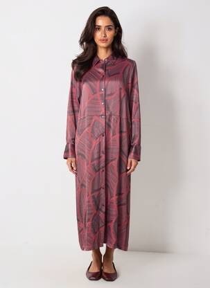 Rochie lungă roșu TOM TAILOR femeie