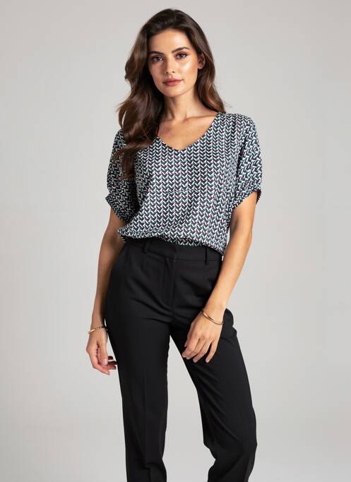 Top albastru STREET ONE femme