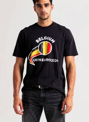Tricou croială dreaptă negru ONLY&SONS bărbat