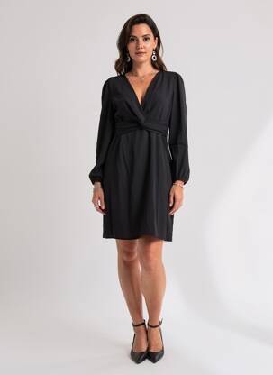 Rochie midi negru MOLLY BRACKEN femeie