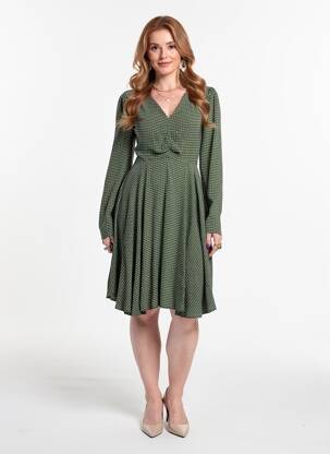 Rochie midi negru PEPE femeie