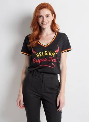Tricou negru ZEB STYLE LAB  femeie