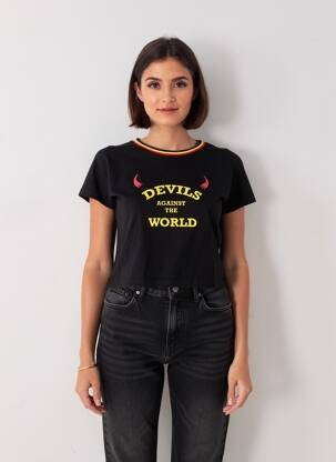 Tricou negru ZEB STYLE LAB  femeie