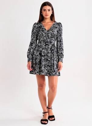 Rochie midi negru VERO MODA femeie