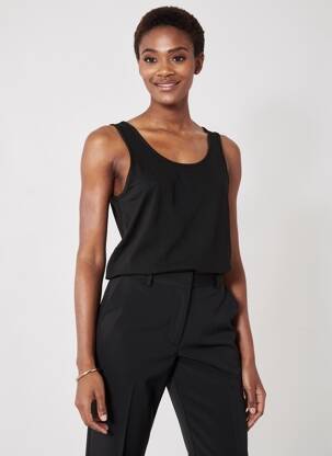Maiou fără mâneci fără mâneci negru ONLY femme