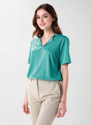 Tricou verde STREET ONE femme