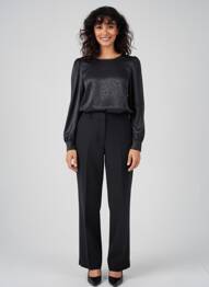 Top negru VERO MODA femeie