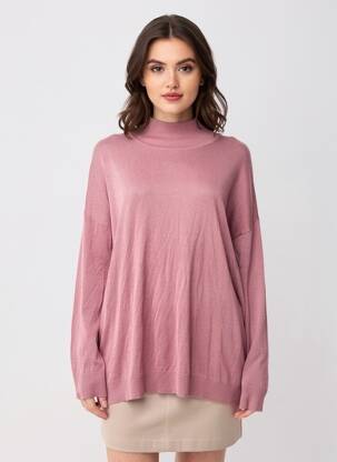 Pulover violet VERO MODA femeie