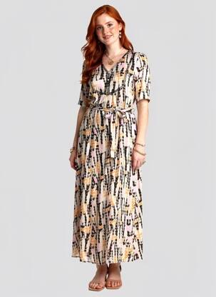 Rochie scurtă bej VERO MODA femeie