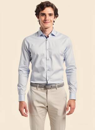 Cămașă cu mâneci lungi albastru JACK & JONES bărbat