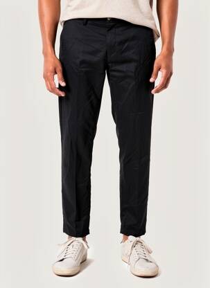 Pantalon drept negru PRIVATE BLUE bărbat