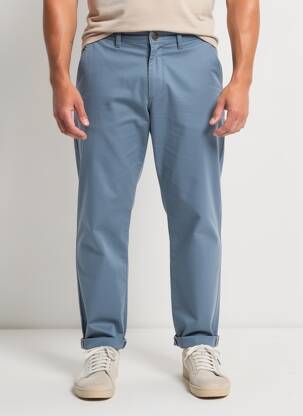 Pantalon chino albastru JACK & JONES bărbat