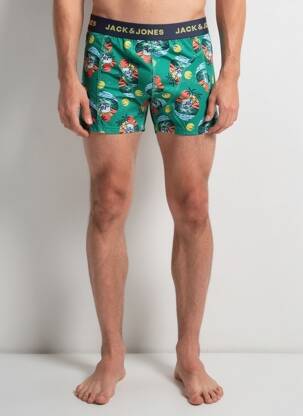 Boxer verde JACK & JONES bărbat