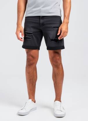 Șort negru JACK & JONES bărbat