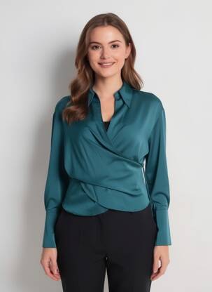 Cardigan petrecut verde MANGO femeie
