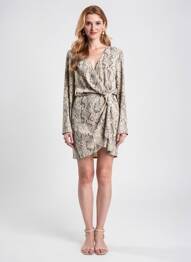 Rochie midi bej MANGO femme