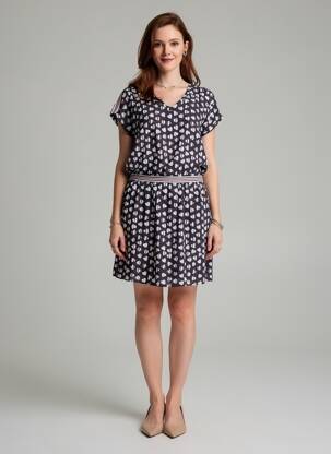 Rochie scurtă negru DELAHAYE femeie