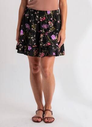Fustă scurtă negru VERO MODA femme