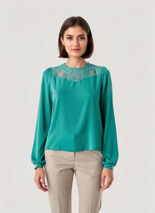 Top verde VERO MODA femme