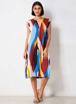 Rochie midi roșu STREET ONE femeie