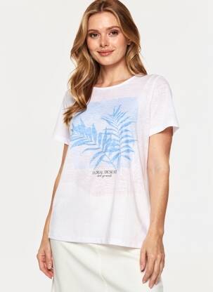 Tricou alb STREET ONE femeie