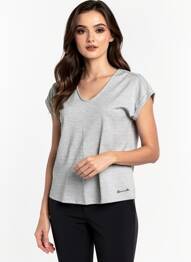 Tricou gri STREET ONE femme