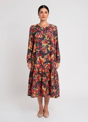 Rochie midi roșu S.OLIVER femeie